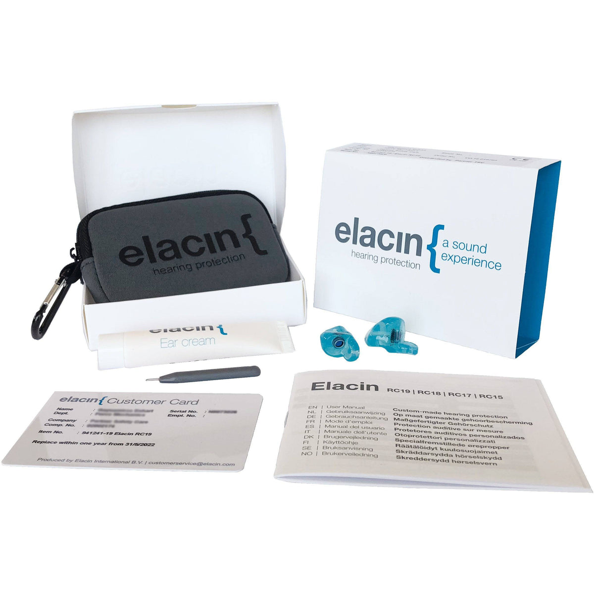 Elacin ER15 Ear plugs for Musicians - Hearsafe Australia