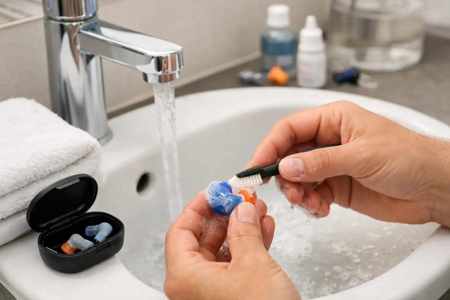 How to Clean Custom Earplugs Safely