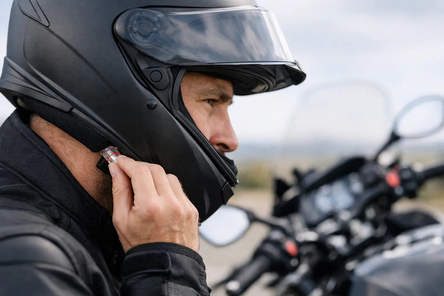 Wind Noise Ear Protection for Safer Rides