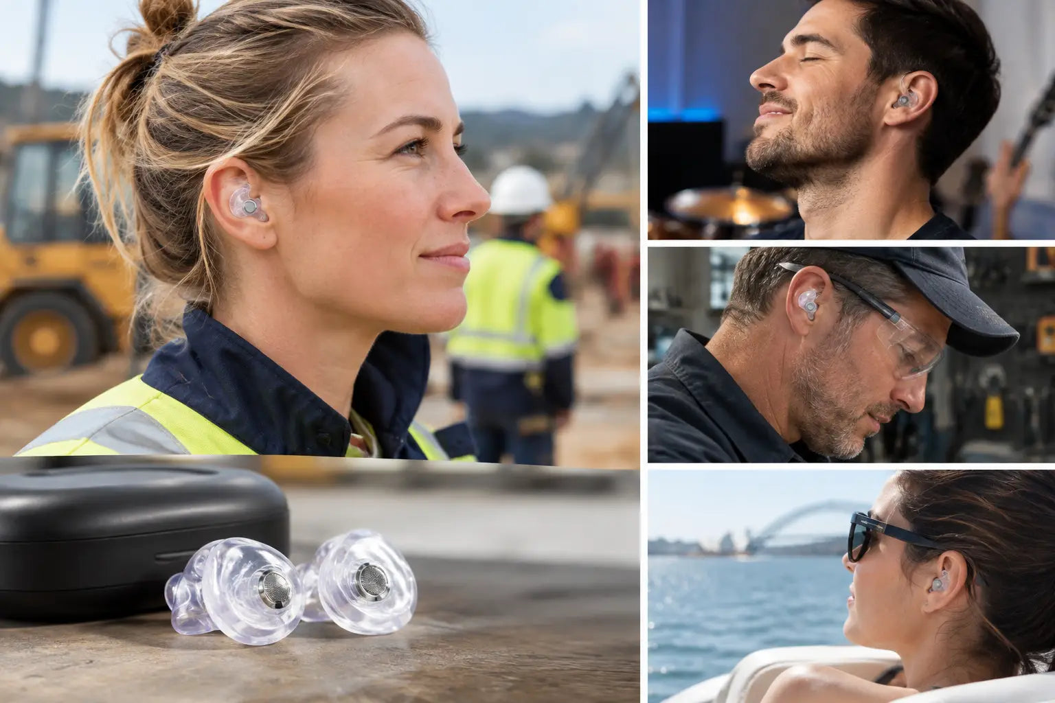 Electronic Earplugs for Work, Music and More